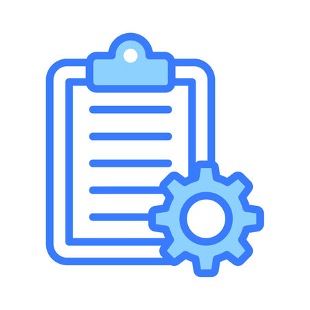 Modern design of content management icon, project development vector designのイラスト素材
