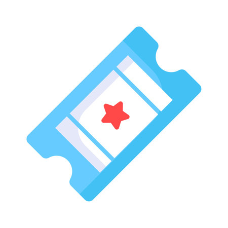 Check this beautifully designed vector of tickets in modern styleのイラスト素材