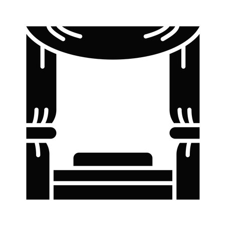 Grab this carefully crafted vector of cupcake in modern style, premium iconのイラスト素材
