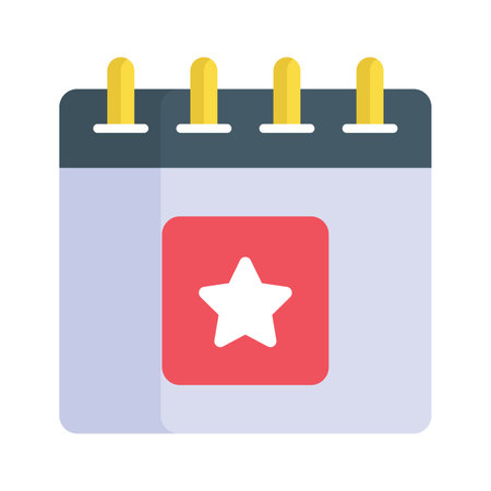 Check this beautifully designed event planner vector designのイラスト素材