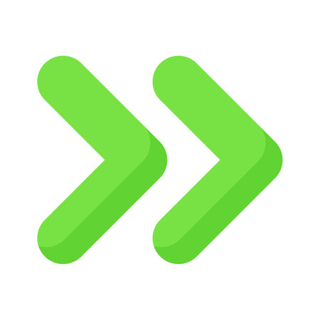 Forward button icon design, fast forward vector, media buttonのイラスト素材