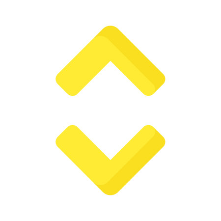 Vertical resize arrows vector designのイラスト素材