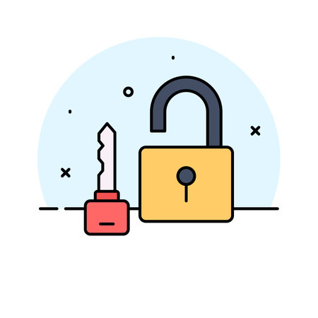 Public key vector design ready for premium downloadのイラスト素材