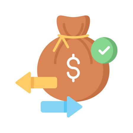 Transaction vector design isolated on white backgroundのイラスト素材