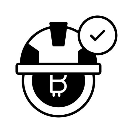 An amazing and beautiful proof of work vector designのイラスト素材