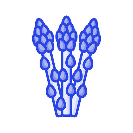 Asparagus vegetable vector design, healthy and organic foodのイラスト素材