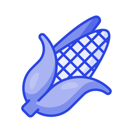 Beautiful icon of corn ready to use, healthy foodのイラスト素材
