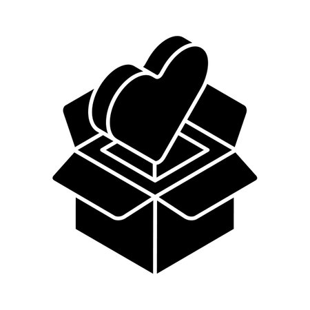 Grab this carefully crafted icon of valentine surprise in isometric styleのイラスト素材