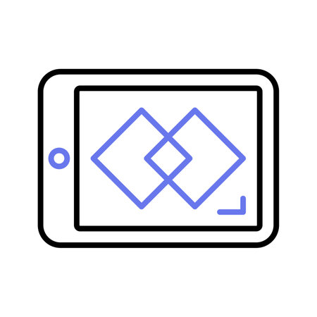Trendy vector of digital art in modern style, ready to use vectorのイラスト素材