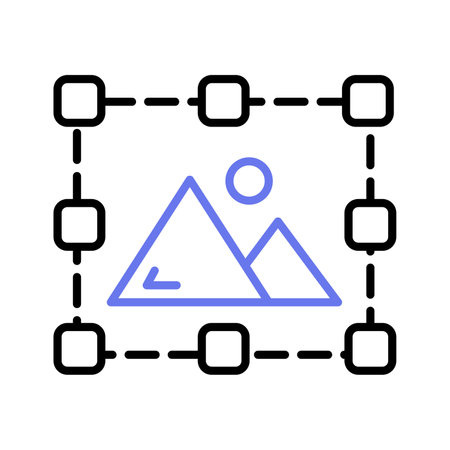Grab this creative design vector of image resize in modern styleのイラスト素材