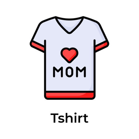 A mothers day special t shirt vector design, love mom shirtのイラスト素材