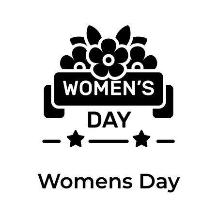 Women day vector design in modern style, feminism celebration, ready to use in websites and mobile appsのイラスト素材