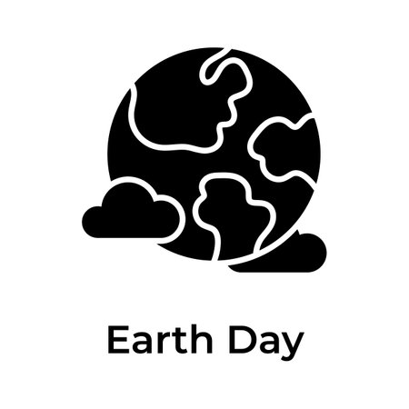 Get this amazing icon of international earth day in modern design styleのイラスト素材