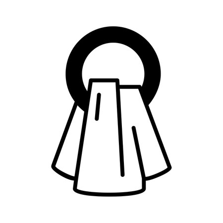 Get your hands on this hanging towel icon design, vector of cleaning towelのイラスト素材
