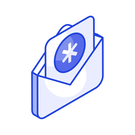 Have a look at this visually appealing medical mail isometric vector designのイラスト素材