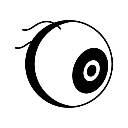 Grab this amazing icon of eyeball in trendy isometric styleのイラスト素材