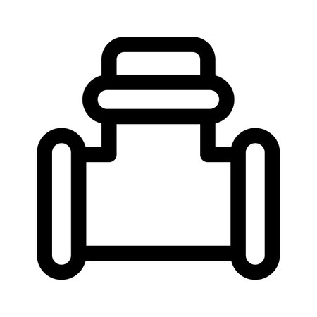 Plumbing pipe icon in modern design style, ready to use iconのイラスト素材