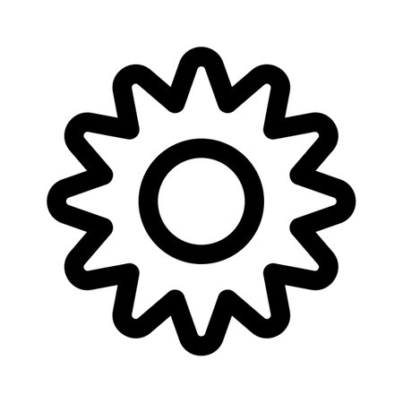 Cutter icon, construction and manufacturing tool, labor day vectorのイラスト素材