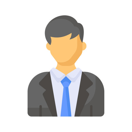 Well designed politician vector design, ready for premium useのイラスト素材