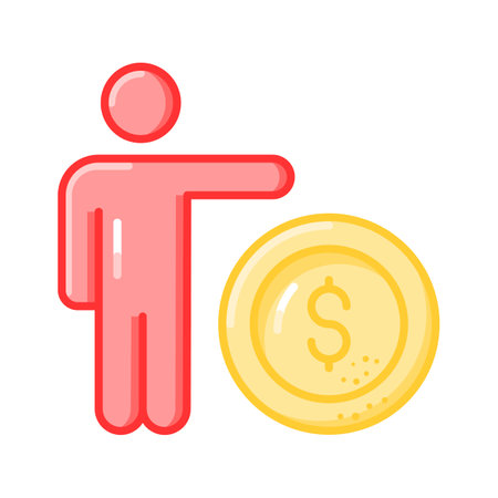 Well designed Businessman vector design, ready for premium useのイラスト素材