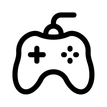 Get this amazing icon of gamepad ready to useのイラスト素材