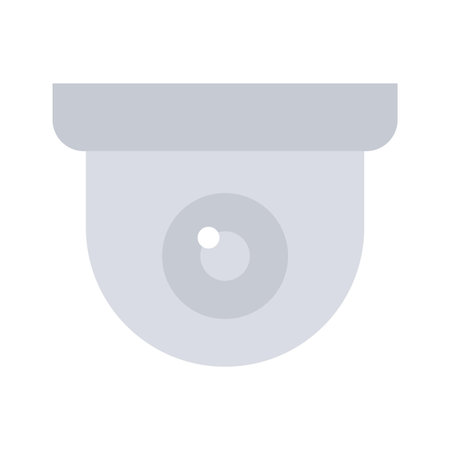 Download this premium vector of CCTV, security camera icon