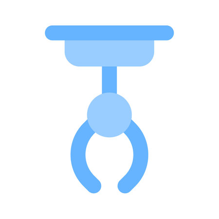 Get this amazing icon of robotic arm, premium vectorのイラスト素材