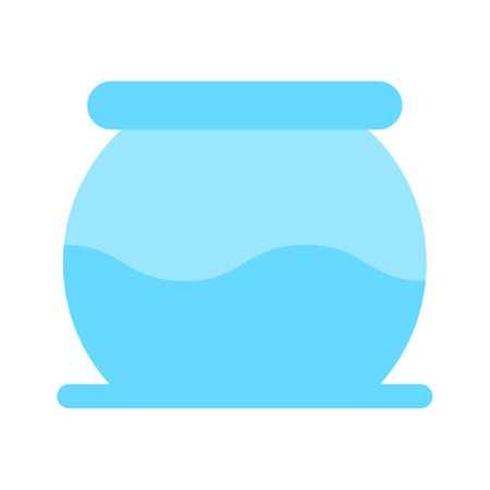 Check this trendy vector of Aquarium in editable style, isolated on white backgroundのイラスト素材