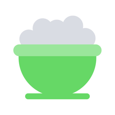 Check this beautifully designed icon of Rice Bowl in trendy styleのイラスト素材