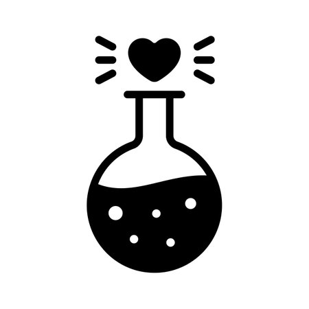 Love potion vector design in modern and trendy styleのイラスト素材