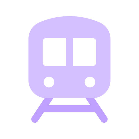 Take a look at this creative icon of train in editable style