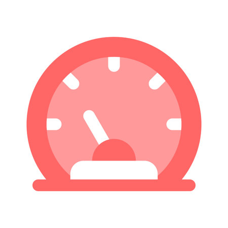Grab this carefully crafted speedometer icon in modern style, speed indicator sign