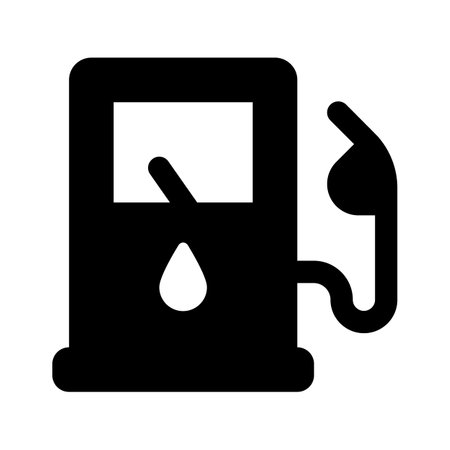 Get this amazing icon of fuel station in editable styleeのイラスト素材
