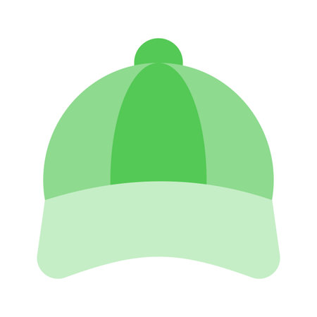 Get this amazing icon of sports cap, vector of sports accessory