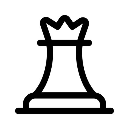 Grab this carefully designed icon of chess pieceのイラスト素材