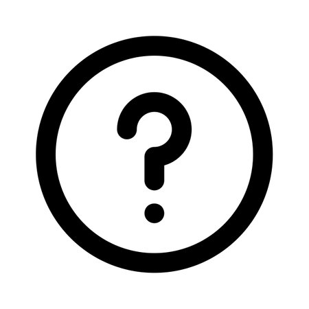 Question mark sign solid vector in trendy styleのイラスト素材