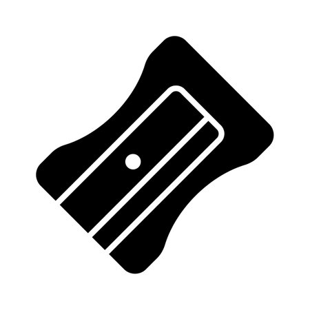 Visually perfect icon of sharpener in modern style, school supplies, vector of pencil grinderのイラスト素材