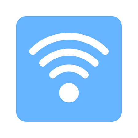 Wifi signals icon design isolated on white backgroundのイラスト素材