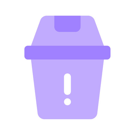 Check this creative icon of delete warning in modern design styleのイラスト素材