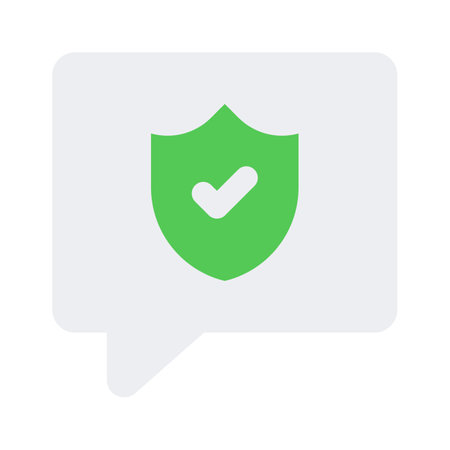 Encrypted chat vector design in modern style, premium iconのイラスト素材