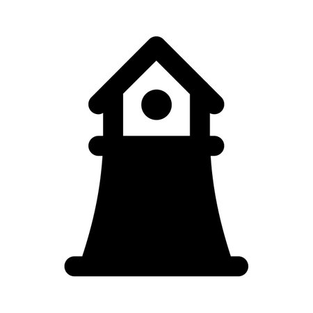 Well designed icon of lighthouse up for premium useのイラスト素材