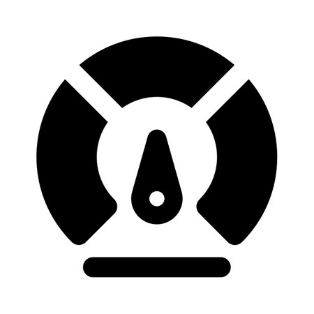 Carefully crafted speedometer icon in modern and editable style, speed indicator signのイラスト素材