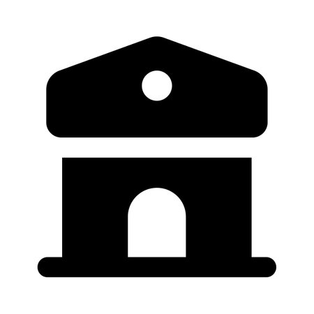 An icon of home in modern style, premium vectorのイラスト素材
