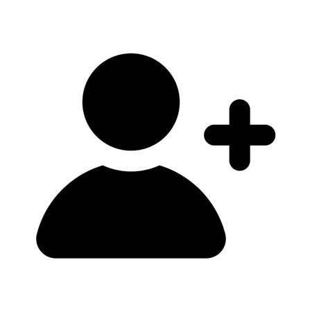 Have a look at this beautiful icon of add userのイラスト素材