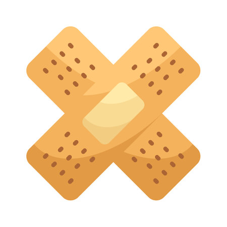 Icon of bandage in trendy style, ready for premium useのイラスト素材