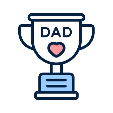 Visually perfect icon of trophy in editable design styleのイラスト素材