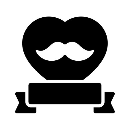 Father day icon design isolated on white backgroundのイラスト素材