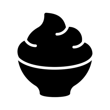 A pack of fresh cream in modern style, premium vectorのイラスト素材