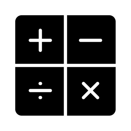 Check this carefully crafted calculator vector design in trendy style, ready to use vectorのイラスト素材