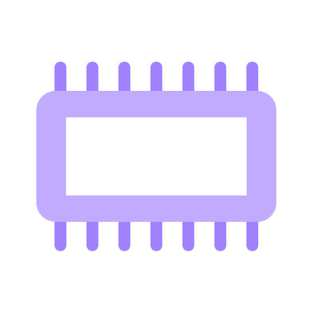 Icon of cloud processor in trendy style, premium vectorのイラスト素材